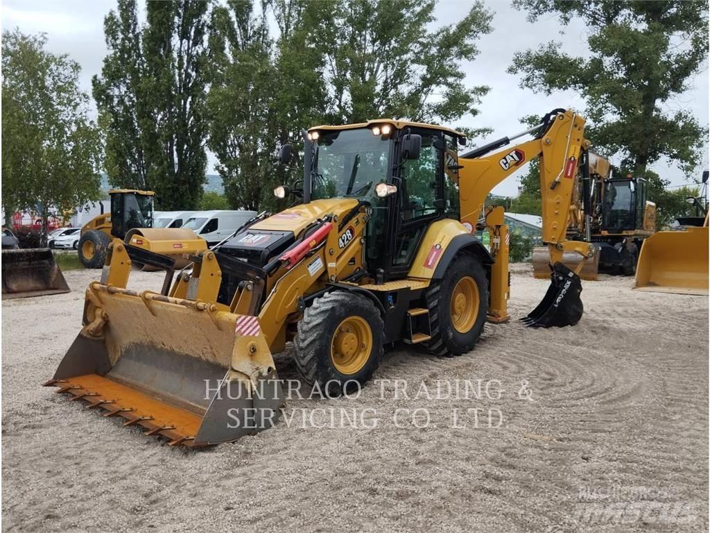 CAT 428-07 لوادر ذات جرافات عكسية