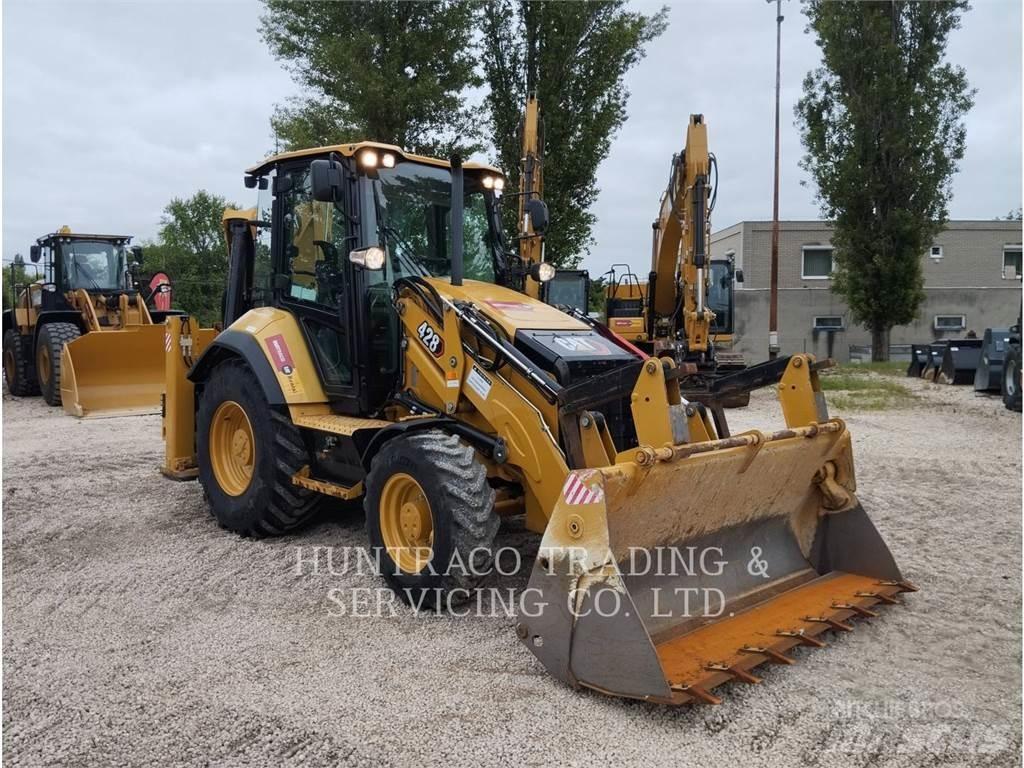 CAT 428-07 لوادر ذات جرافات عكسية