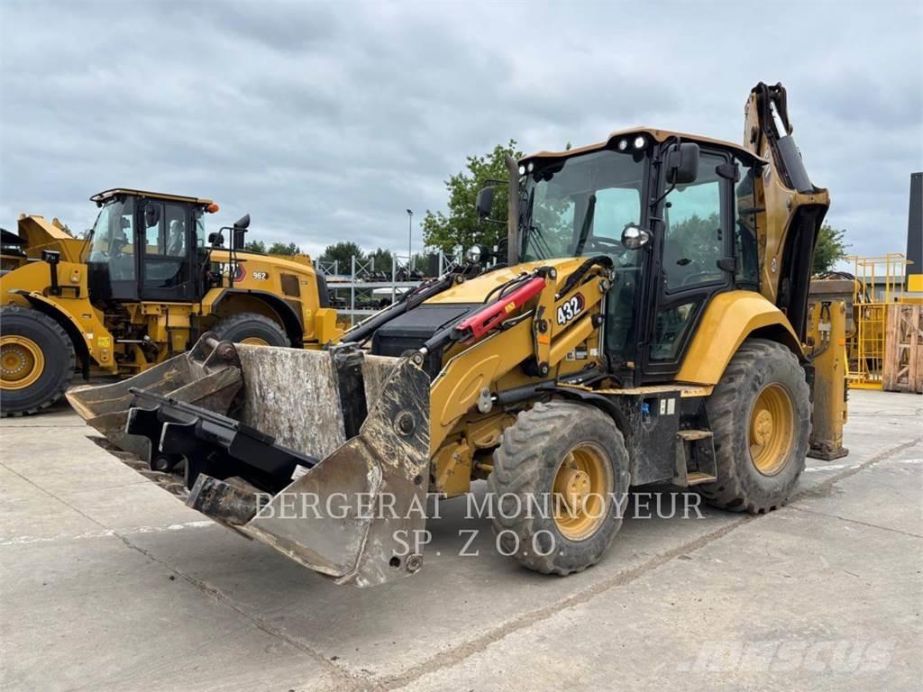 CAT 432 لوادر ذات جرافات عكسية