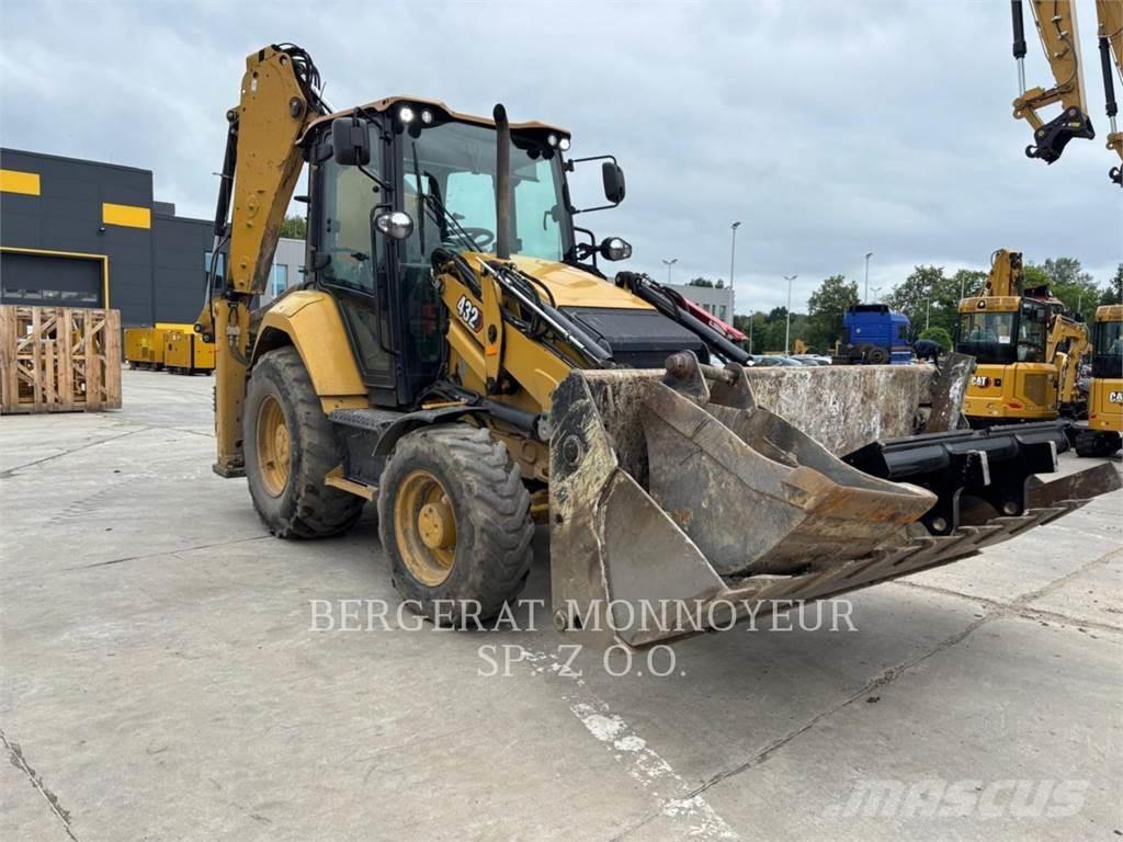 CAT 432 لوادر ذات جرافات عكسية