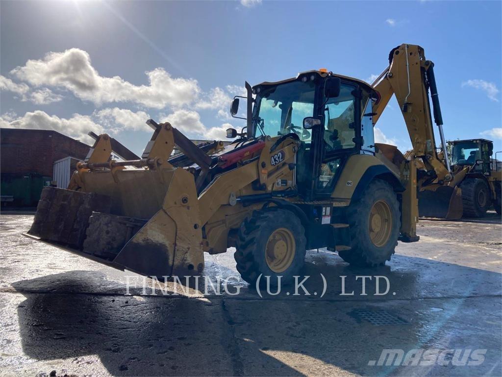 CAT 432 لوادر ذات جرافات عكسية