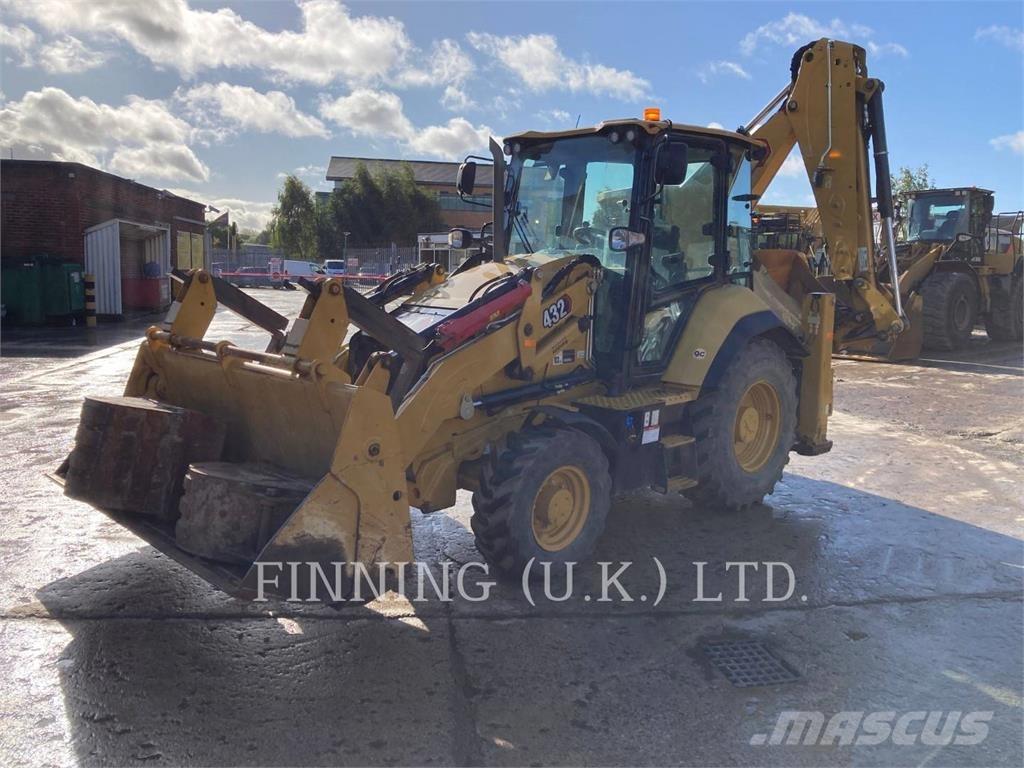 CAT 432 لوادر ذات جرافات عكسية