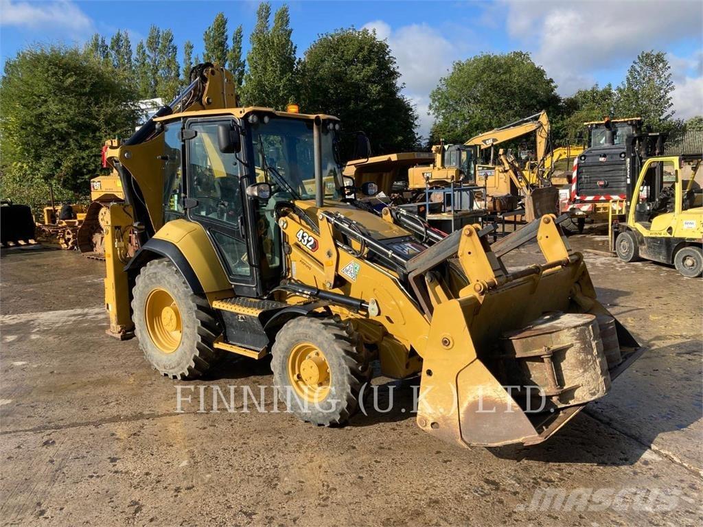 CAT 432 لوادر ذات جرافات عكسية