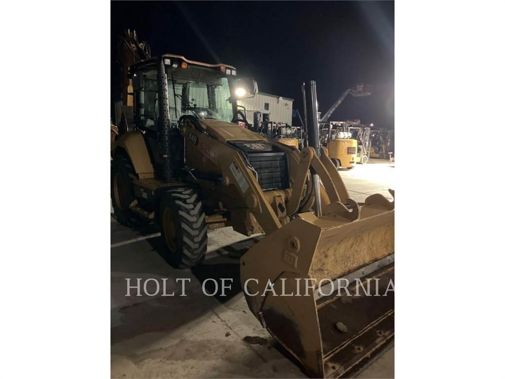 CAT 440 لوادر ذات جرافات عكسية
