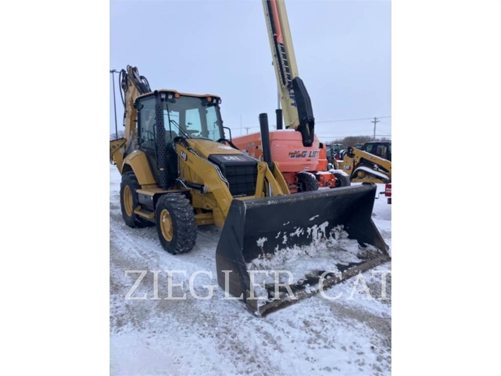 CAT 440-07 لوادر ذات جرافات عكسية