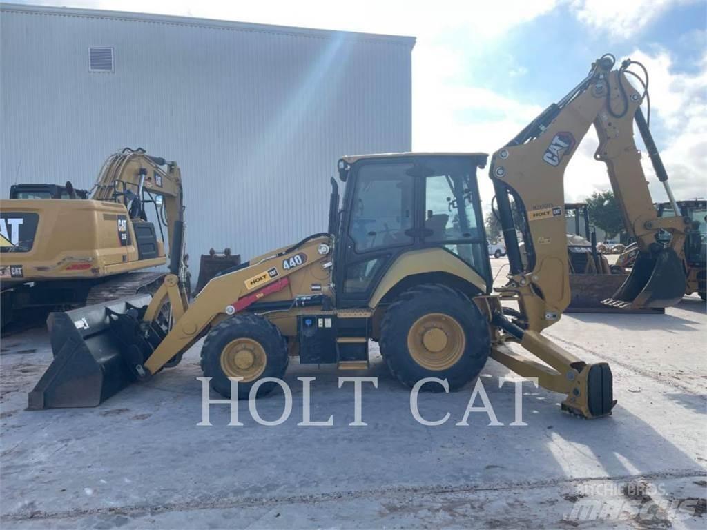 CAT 440 C4E لوادر ذات جرافات عكسية