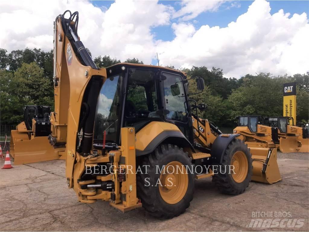 CAT 444 لوادر ذات جرافات عكسية