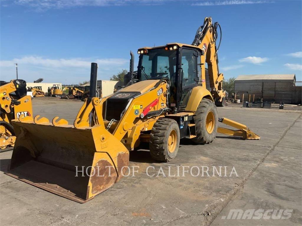 CAT 450 لوادر ذات جرافات عكسية