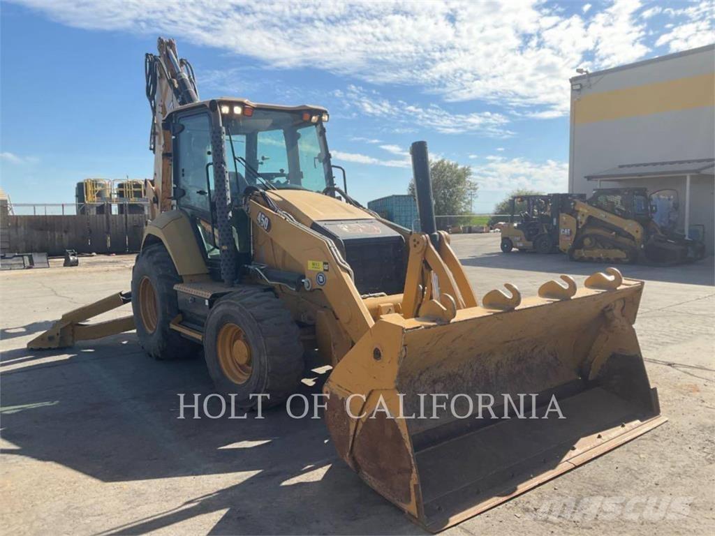 CAT 450 لوادر ذات جرافات عكسية