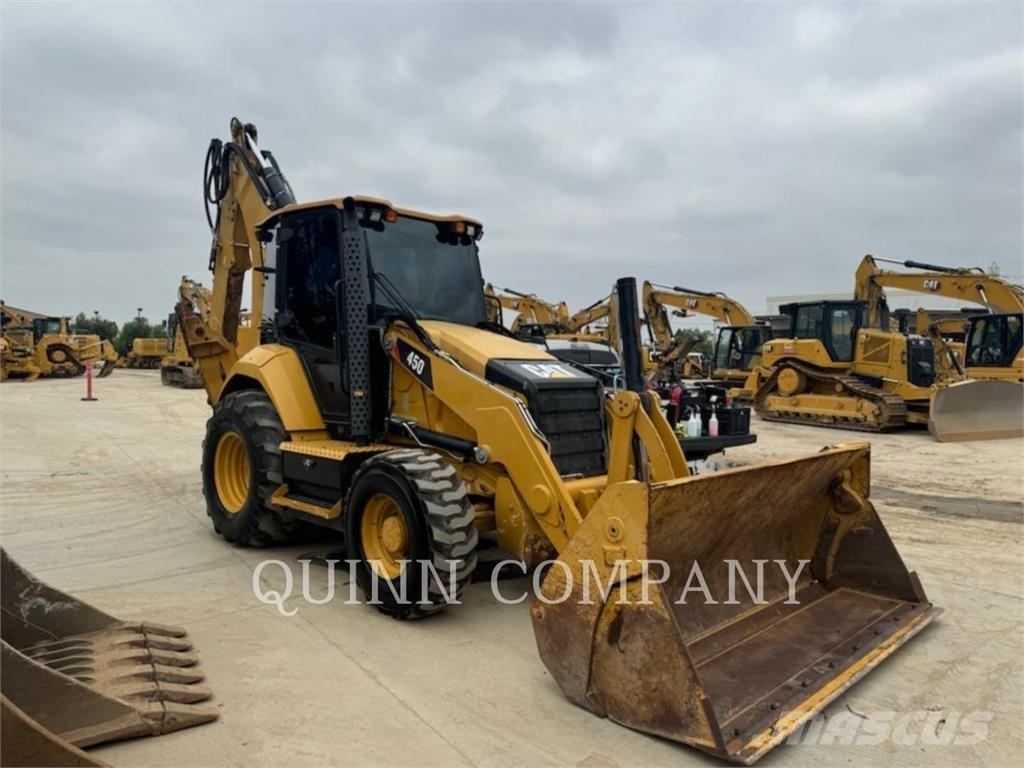 CAT 450-07 لوادر ذات جرافات عكسية