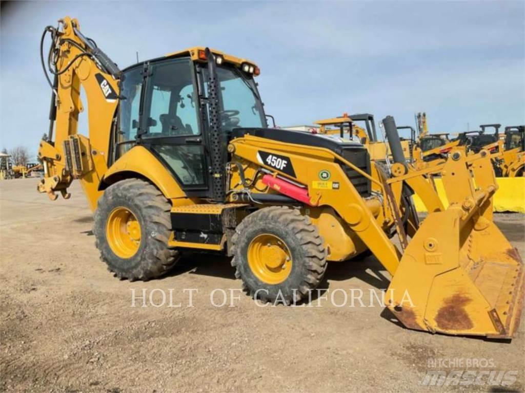 CAT 450F لوادر ذات جرافات عكسية