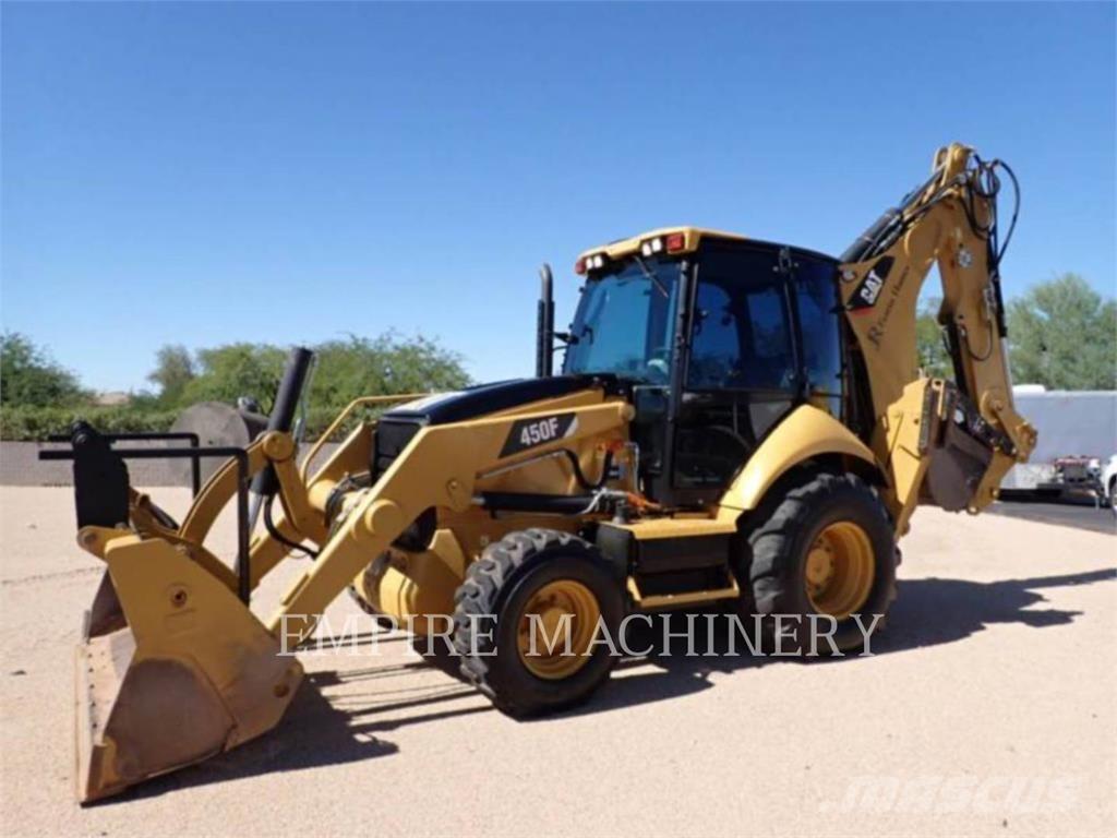 CAT 450F 4EC T لوادر ذات جرافات عكسية