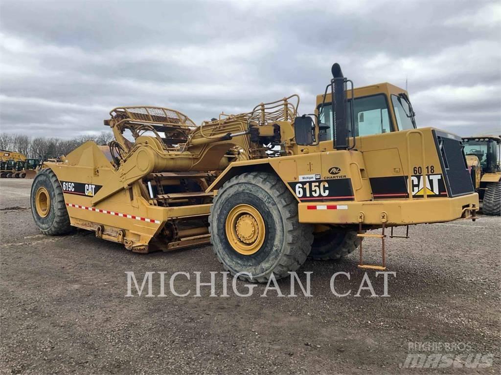 CAT 615C كاشطات