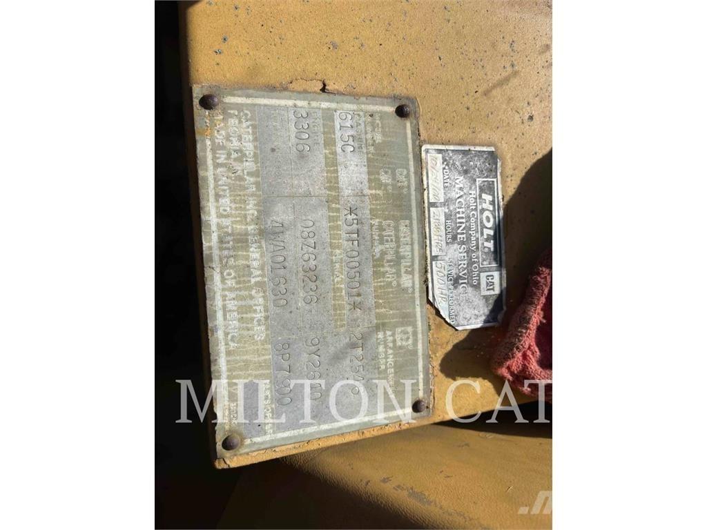 CAT 615C كاشطات