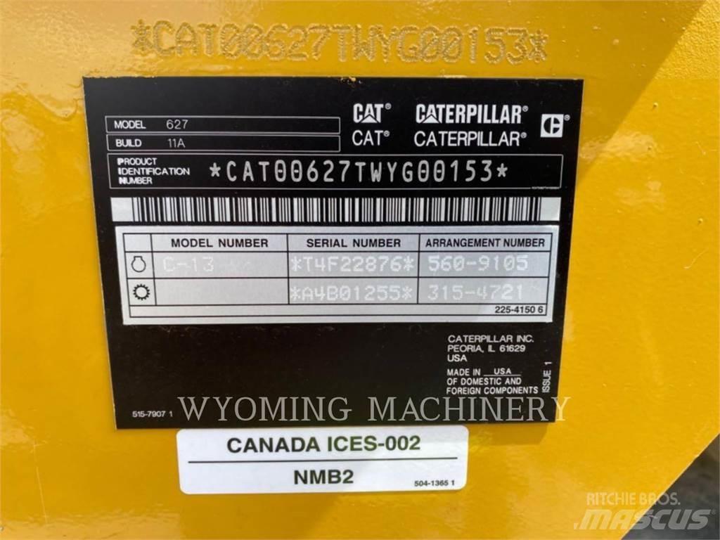 CAT 627 كاشطات