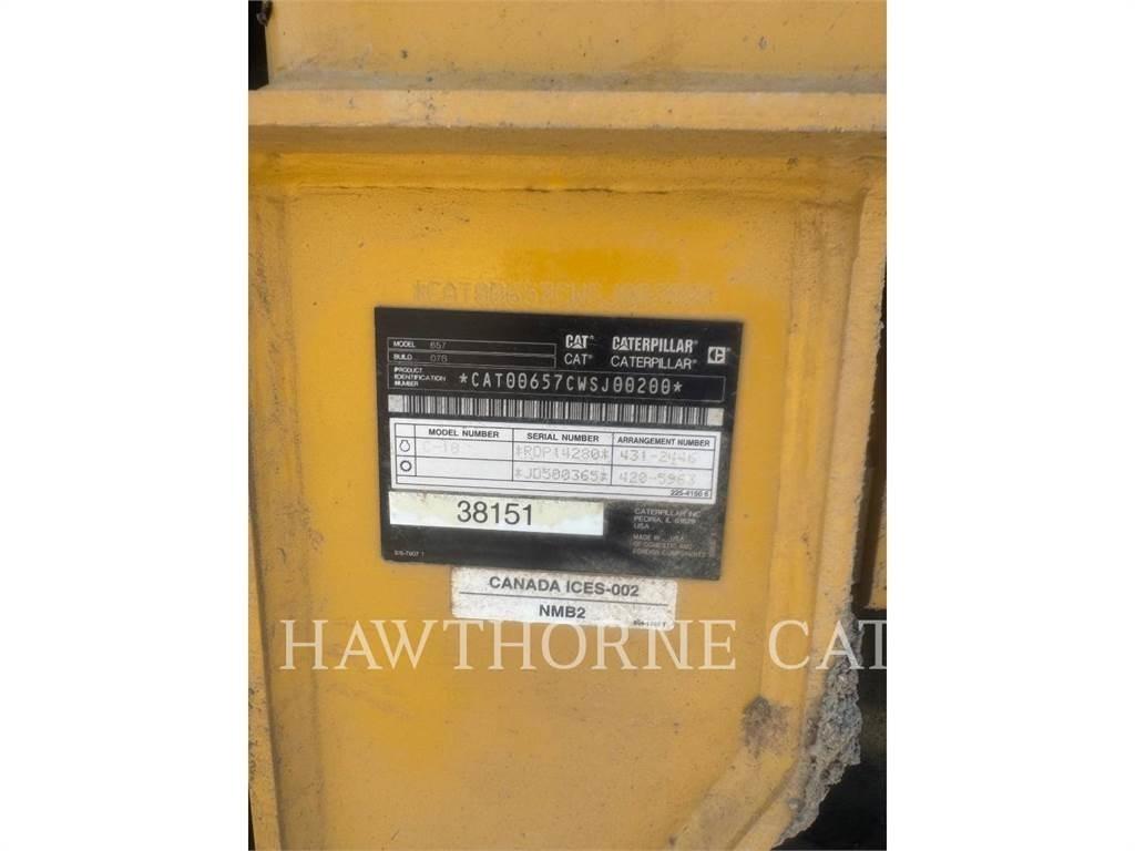 CAT 657 كاشطات