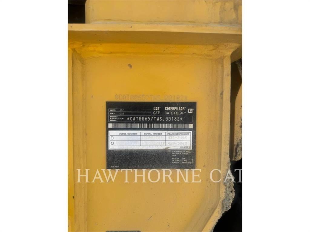 CAT 657 كاشطات