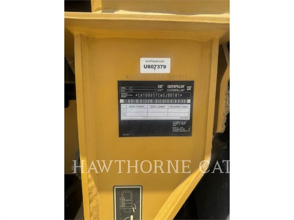 CAT 657 كاشطات