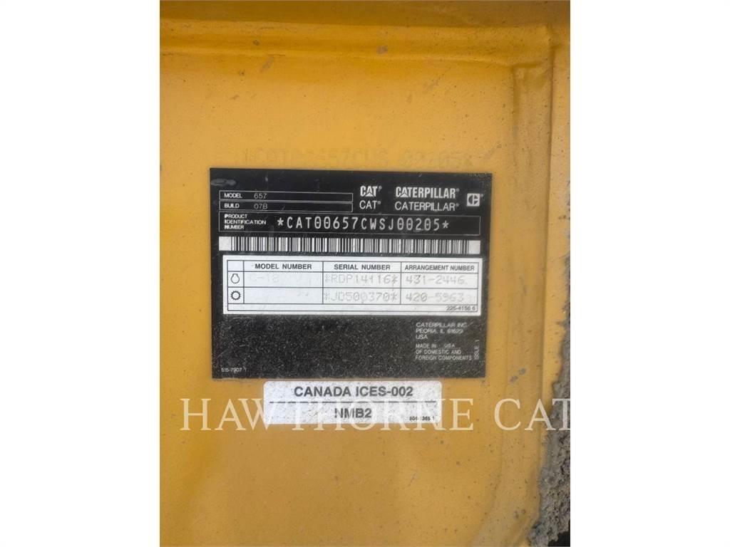 CAT 657 كاشطات