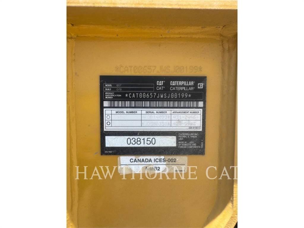 CAT 657 كاشطات