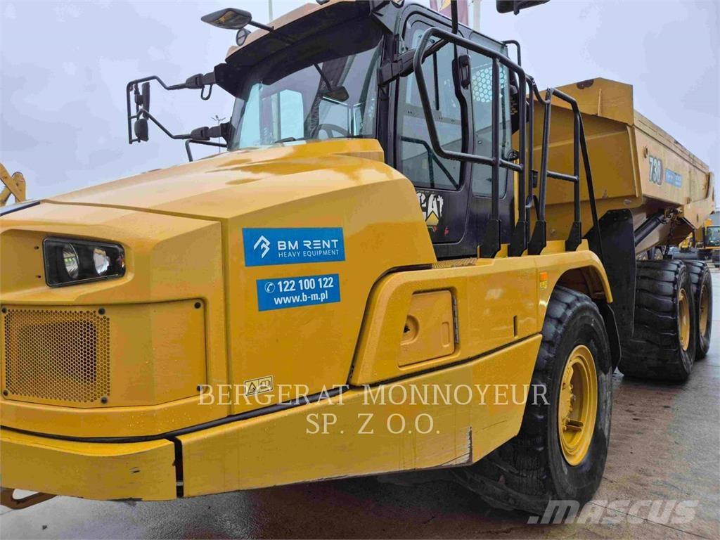 CAT 730 ساحبات مفصلية