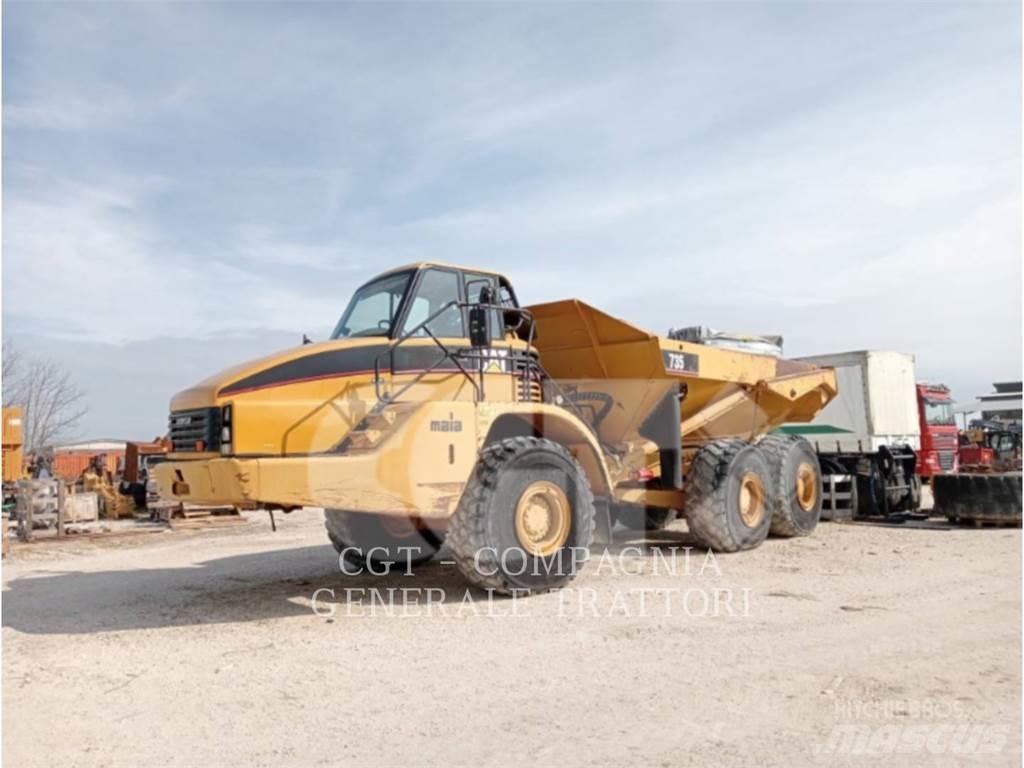 CAT 735 ساحبات مفصلية