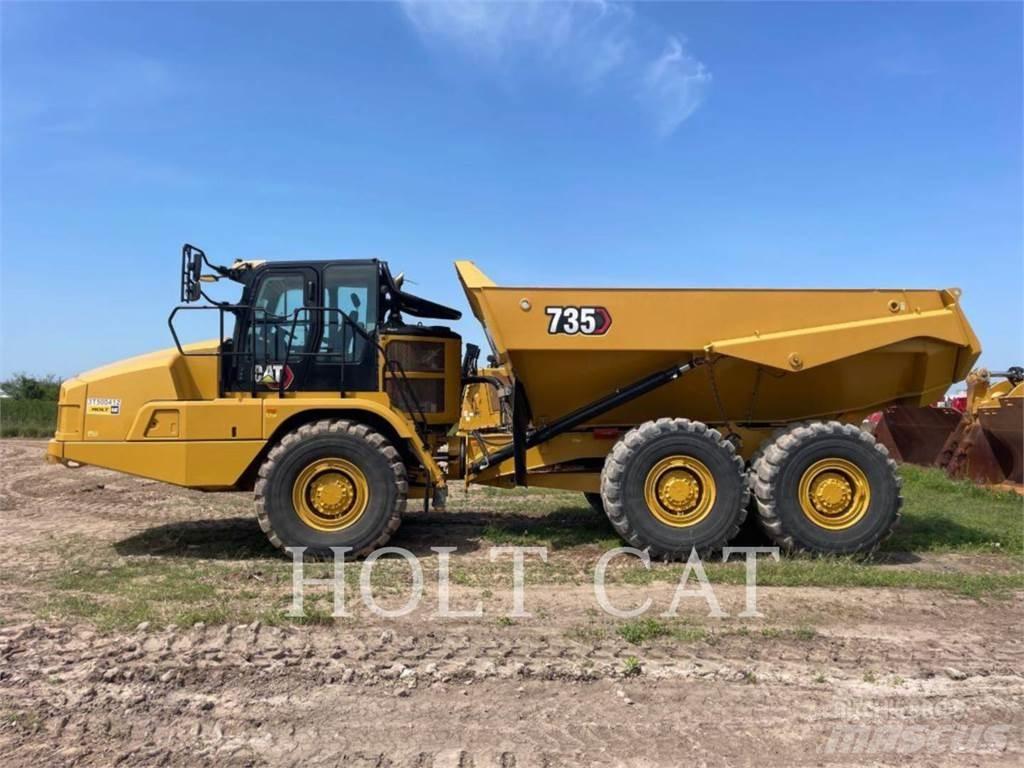 CAT 735 ساحبات مفصلية