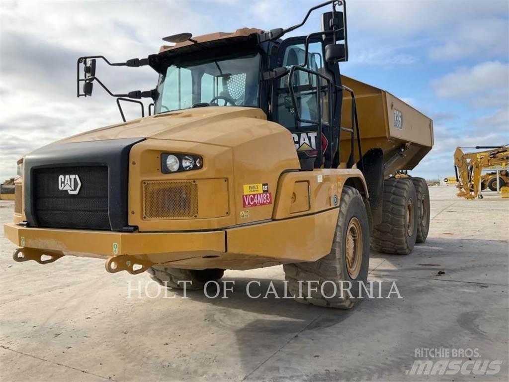 CAT 735 ساحبات مفصلية