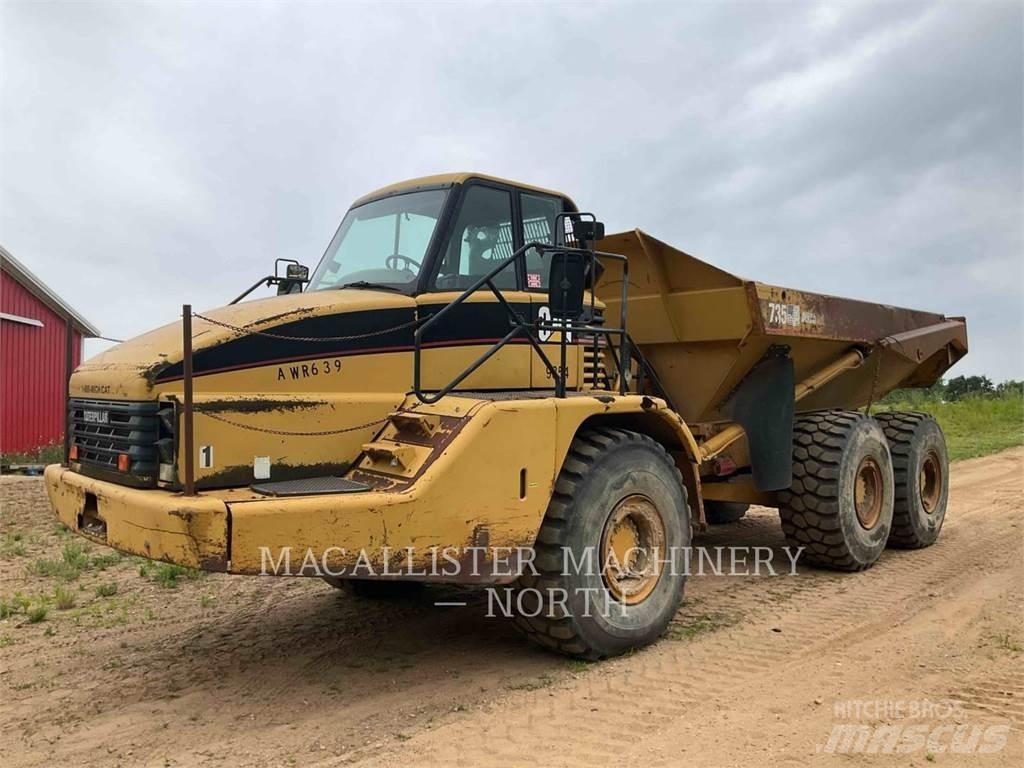 CAT 735 ساحبات مفصلية