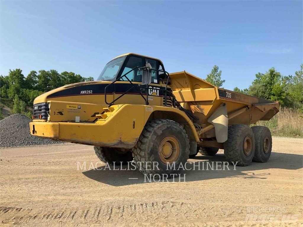 CAT 735 ساحبات مفصلية