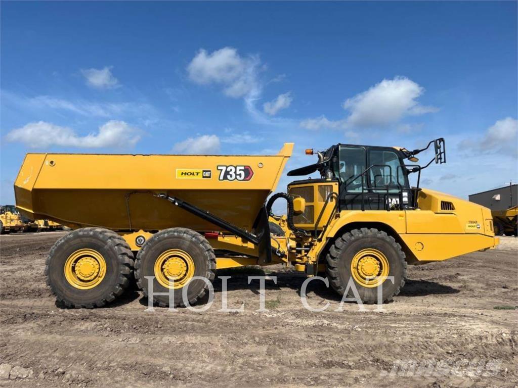 CAT 735 ساحبات مفصلية