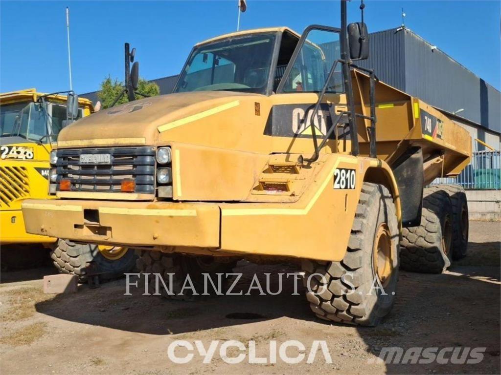 CAT 740 ساحبات مفصلية