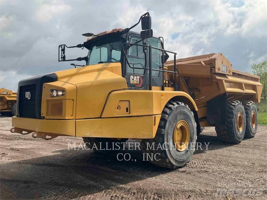CAT 740 EJECTOR ساحبات مفصلية