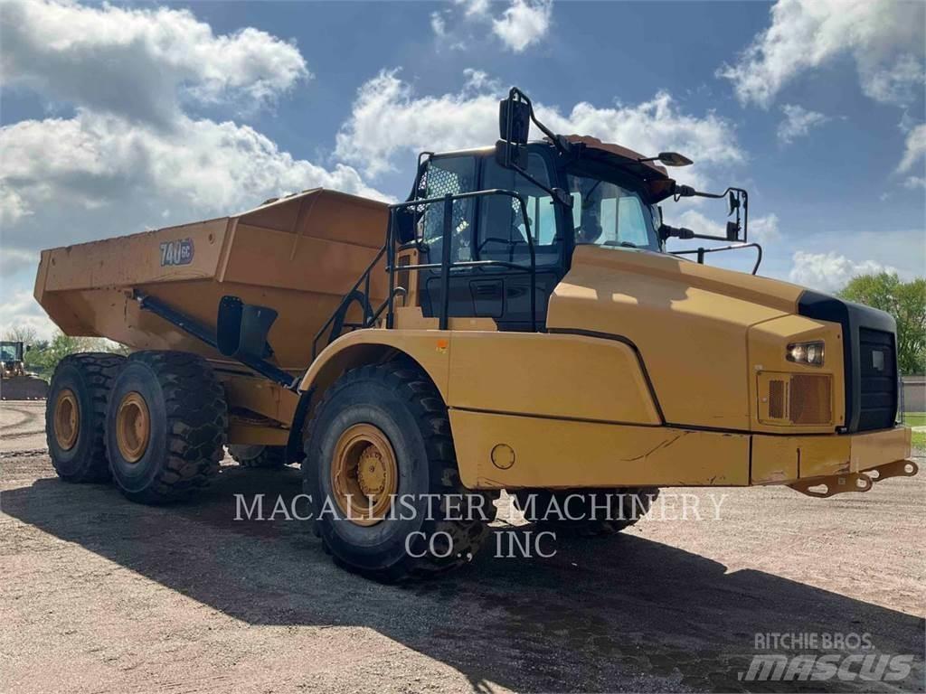CAT 740 GC ساحبات مفصلية