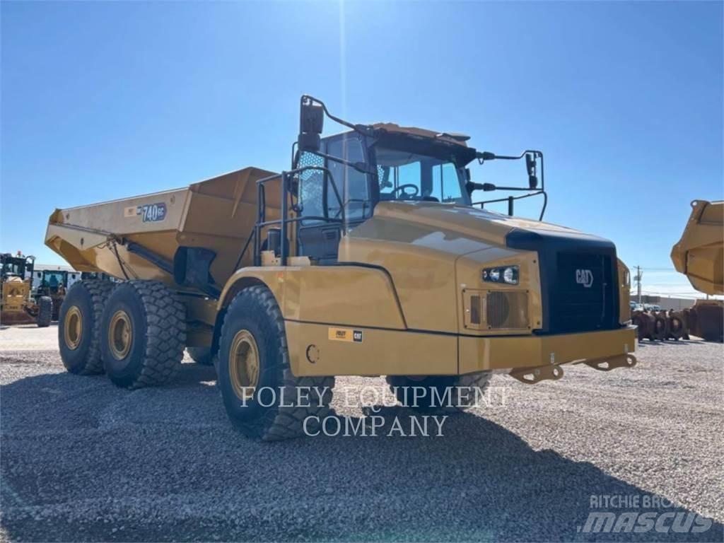 CAT 740GC-04 ساحبات مفصلية