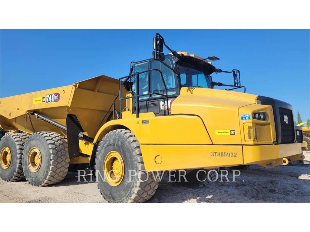 CAT 740GCTG ساحبات مفصلية