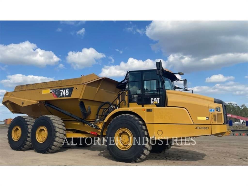 CAT 745 ساحبات مفصلية
