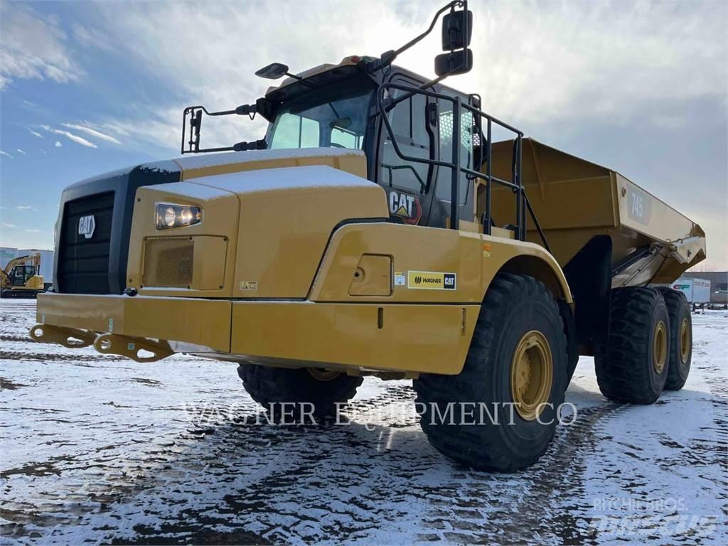 CAT 745 ساحبات مفصلية