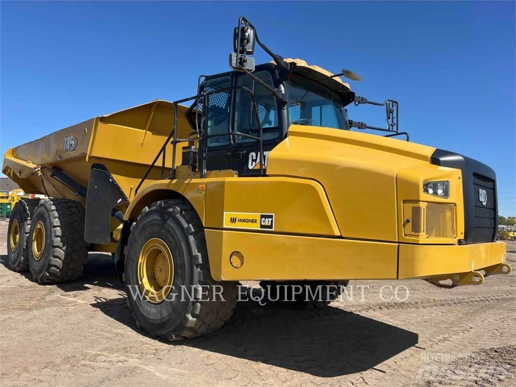 CAT 745 ساحبات مفصلية