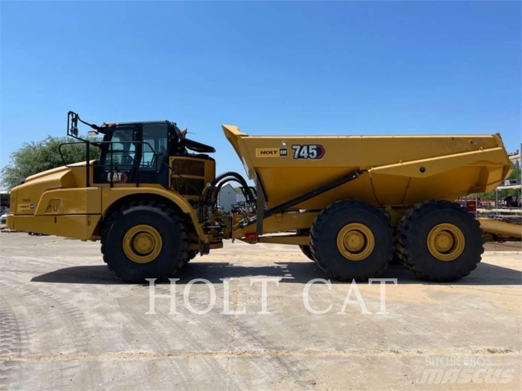 CAT 745 ساحبات مفصلية