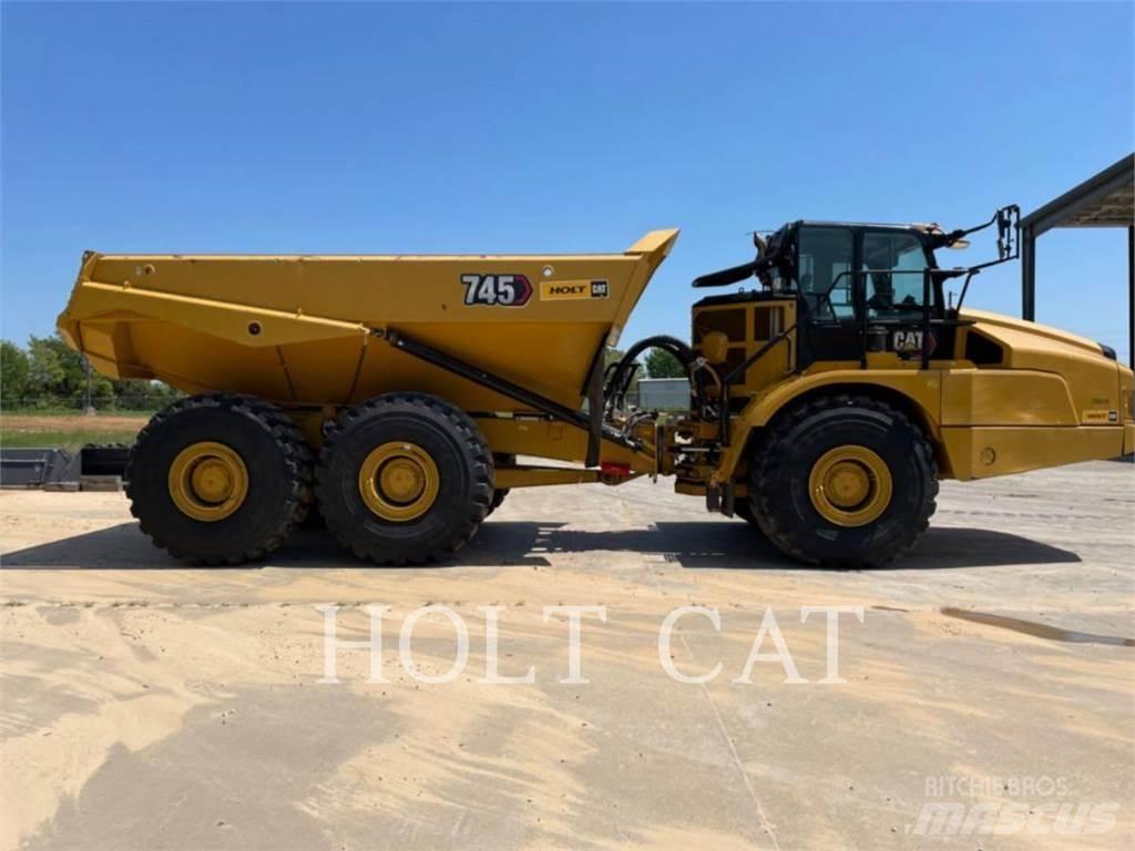 CAT 745 ساحبات مفصلية