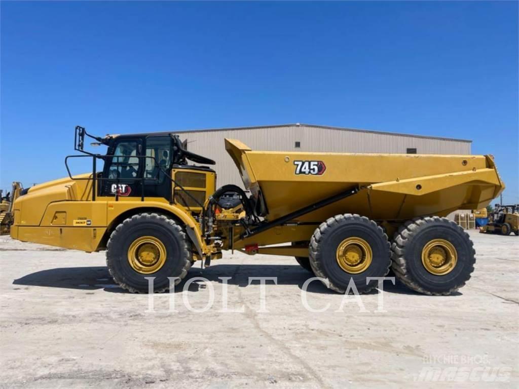 CAT 745 ساحبات مفصلية