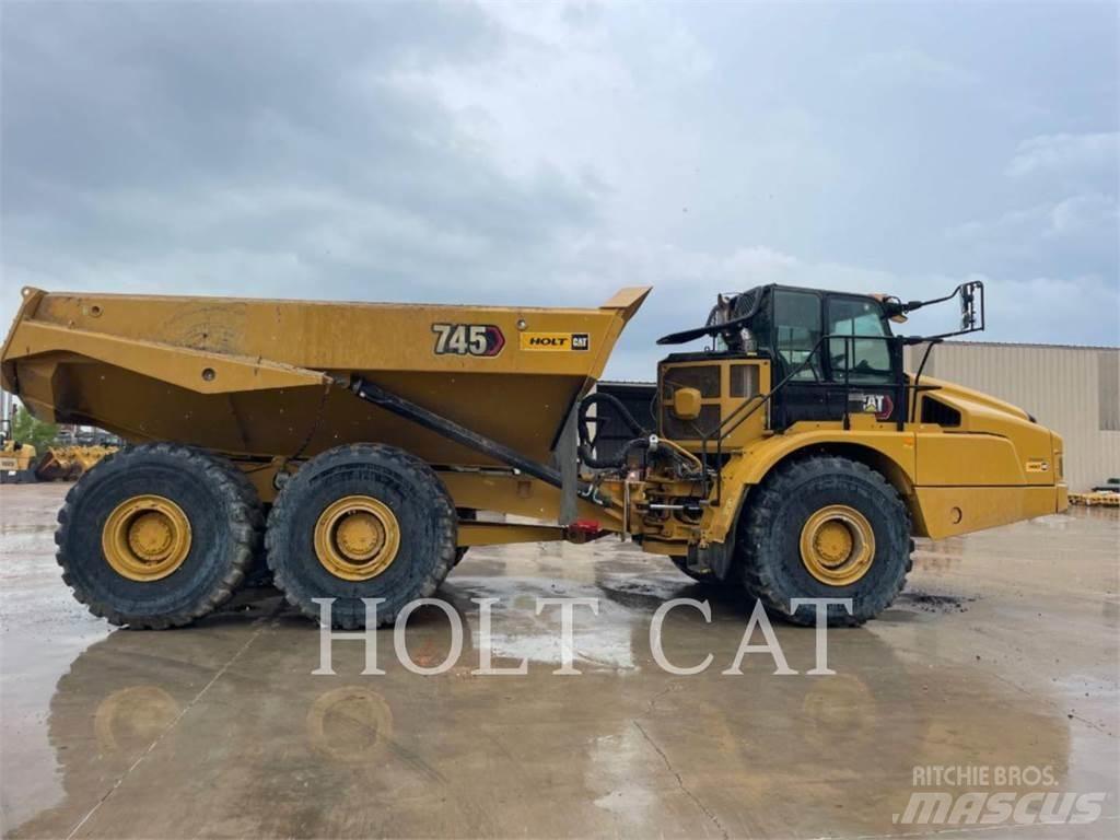 CAT 745 ساحبات مفصلية