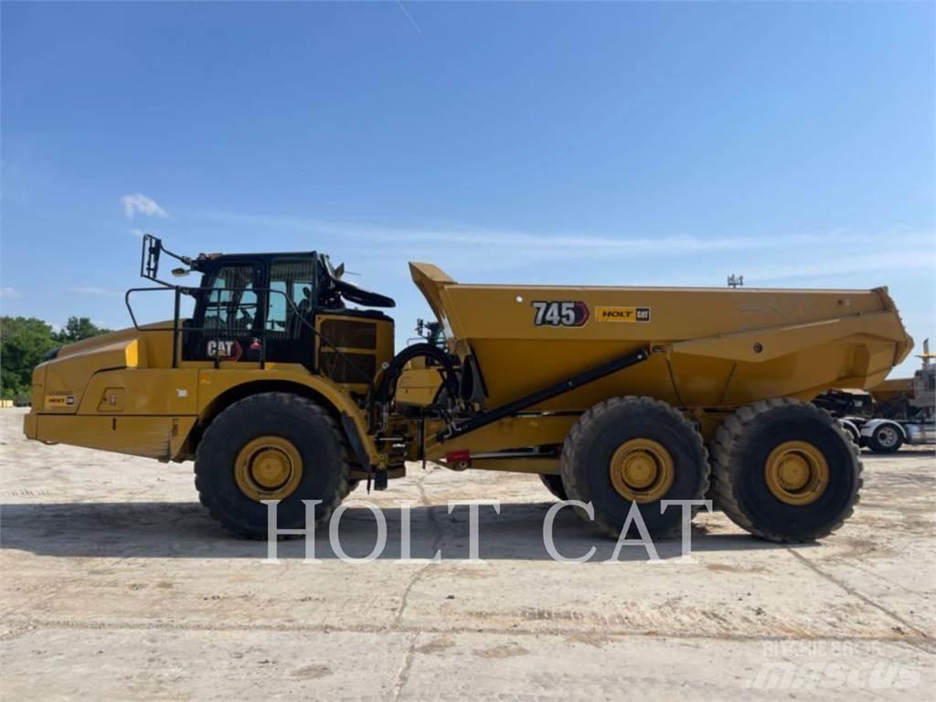 CAT 745 ساحبات مفصلية