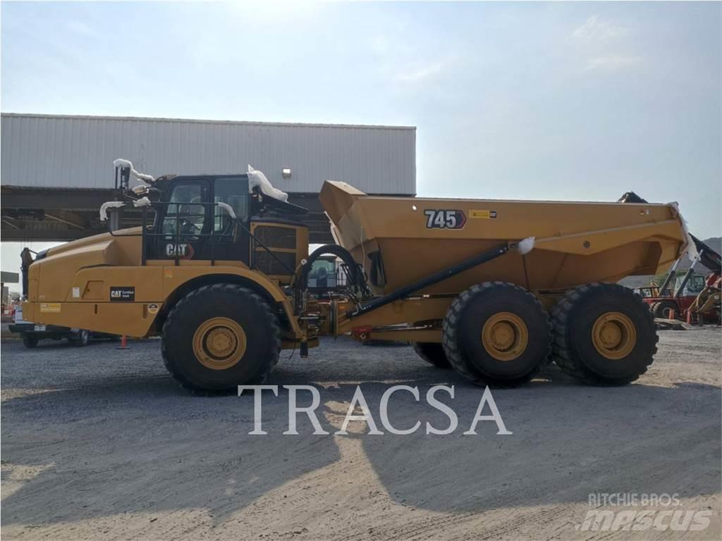 CAT 745 ساحبات مفصلية