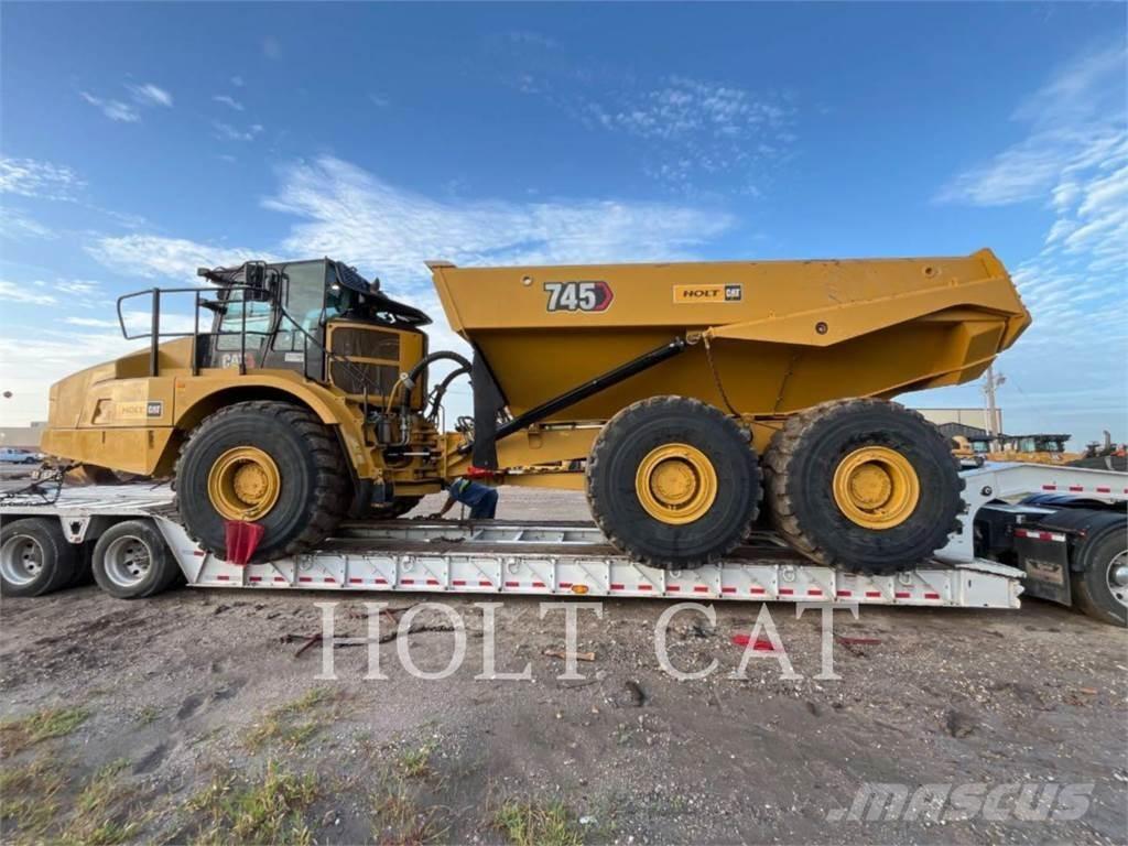 CAT 745 ساحبات مفصلية