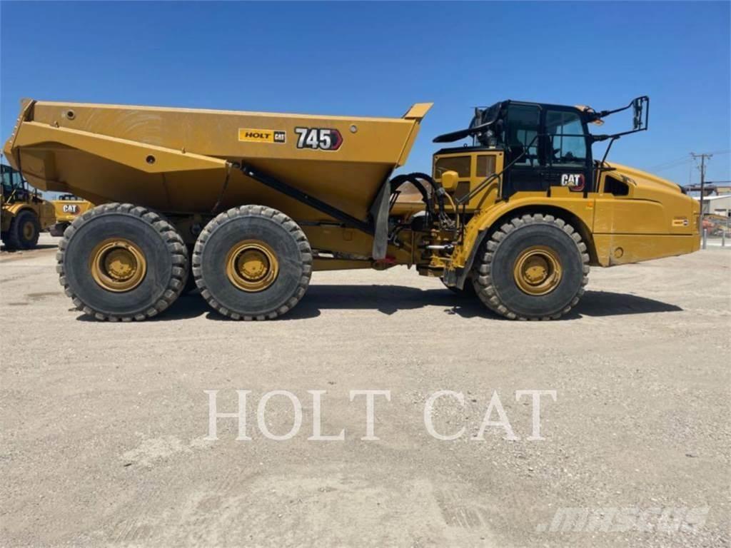 CAT 745 ساحبات مفصلية