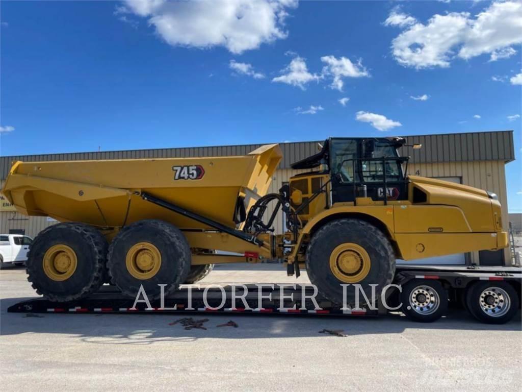 CAT 745-04 ساحبات مفصلية