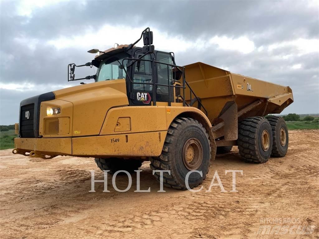 CAT 745-04 ساحبات مفصلية