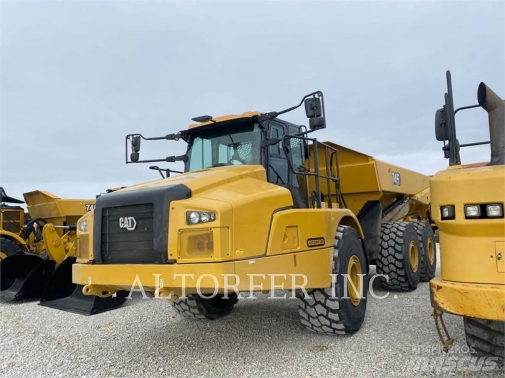 CAT 745-04 ساحبات مفصلية